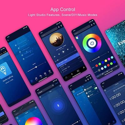 Waterproof Wifi Smart RGB LED Strip Music Sync Google Home Alexa App Controlled Full Kit